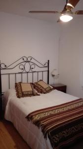 Postel nebo postele na pokoji v ubytování La casa de Silvia