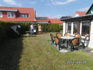 Zahrada ubytování Pension zum Meer