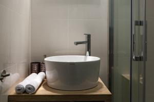 Kúpeľňa v ubytovaní Rooms Albachiara
