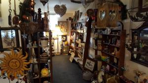 a room filled with lots of items on display at Penzion U Fridy in Loket