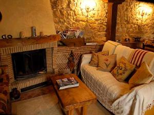 Posezení v ubytování Posada Molino del Canto