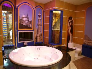 Koupelna v ubytování Sexy City Motel