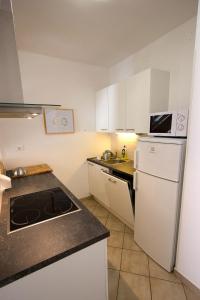 Kuhinja oz. manjša kuhinja v nastanitvi Apartment Montis Bovec