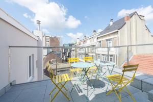 Smartflats - Royal Brussels tesisinde bir balkon veya teras