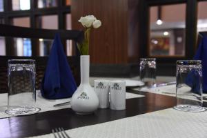 Nápoje v ubytování Hotel Pybss