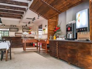 Kuchyňa alebo kuchynka v ubytovaní B&B Villa Angy