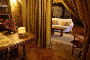 Posezení v ubytování Posada Molino del Canto