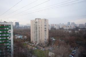 モスクワにあるInnDays on Nakhimovsky Prospektの高層建築物の空中景観