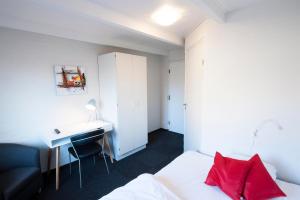 Postel nebo postele na pokoji v ubytování Benniksgaard Bed & Breakfast