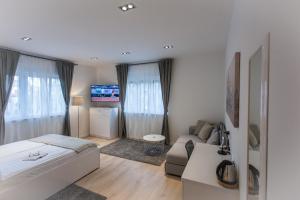 Postel nebo postele na pokoji v ubytování Priuli Luxury Rooms