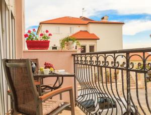 Balkón nebo terasa v ubytování La Vita e Bella Apartment