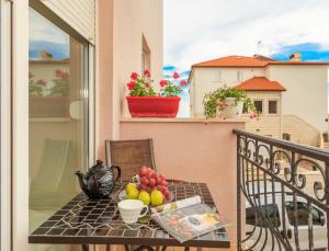 Balkón nebo terasa v ubytování La Vita e Bella Apartment