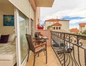 Balkón nebo terasa v ubytování La Vita e Bella Apartment