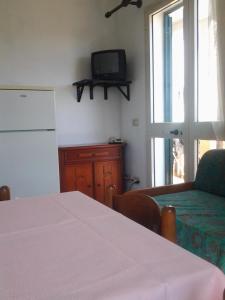 Μια τηλεόραση ή/και κέντρο ψυχαγωγίας στο Hotel Rustichello