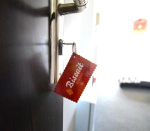 Certifikát, hodnocení, plakát nebo jiný dokument vystavený v ubytování Hotel Biscuit
