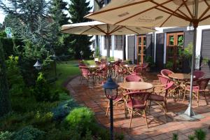 Vonkajšia záhrada v ubytovaní Park Hotel Pruhonice