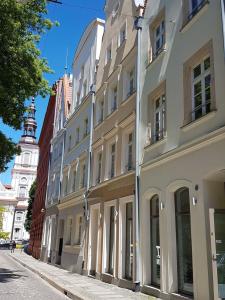 Budynek, w którym mieści się apartament