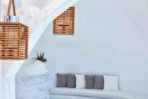 A seating area at Canaves Sunday