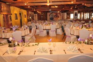 Restaurace v ubytování Gasthof Landhotel Hubmann