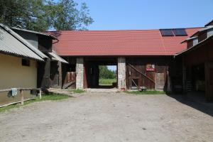 Budynek, w którym mieści się gospodarstwo agroturystyczne