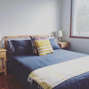 Postel nebo postele na pokoji v ubytování Chalet Riverain CRDS Tremblant