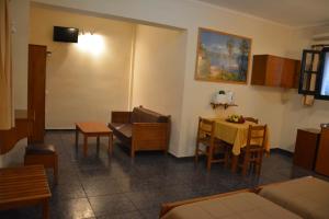 Posezení v ubytování Aristotelis Apartments