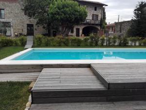 La alberca dentro o cerca de Agriturismo Borgo Floreani