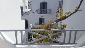 Balkón alebo terasa v ubytovaní Teoria Paros - Matsas Windmill