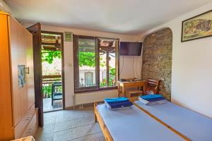 TV a/nebo společenská místnost v ubytování Hostel Pashov