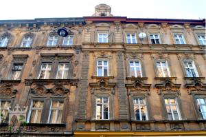 Budynek, w którym mieści się apartament