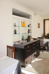 A kitchen or kitchenette at Albergo Ristorante Bismantova