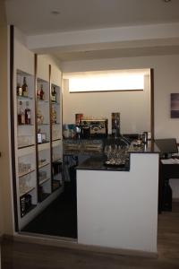 A kitchen or kitchenette at Albergo Ristorante Bismantova