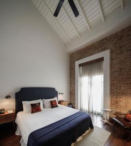 Cama ou camas em um quarto em Las Clementinas