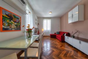 Posezení v ubytování Beach Apartment Lana