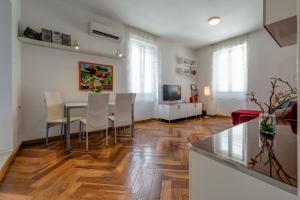 Posezení v ubytování Beach Apartment Lana