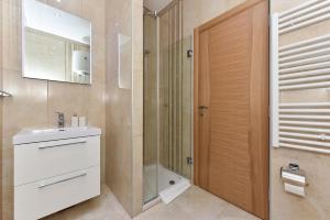 Koupelna v ubytování Apartmani Iva