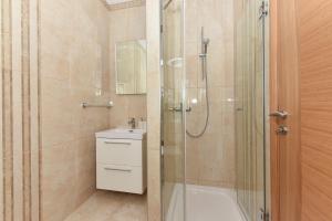 Koupelna v ubytování Apartmani Iva