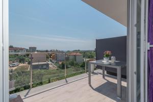 Balkón nebo terasa v ubytování Apartments Radica