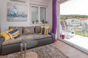 Posezení v ubytování Apartments Radica