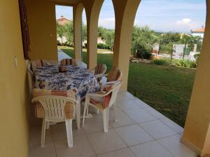 Parveke tai terassi majoituspaikassa Apartment Barba