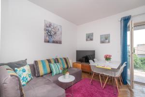 Posezení v ubytování Apartments Radica