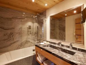 Koupelna v ubytování Hotel Auriga
