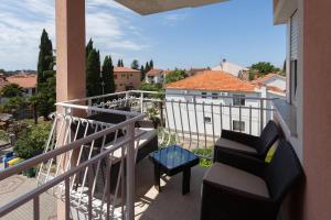 En balkon eller terrasse på Apartments Tijana