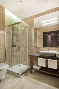 Koupelna v ubytování Hotel Mansor