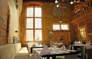 Posezení v ubytování Romantik Hotel Scheelehof Stralsund