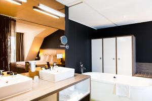 Koupelna v ubytování City Hotel Gouda, WorldHotels Crafted Collection