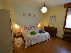 Postel nebo postele na pokoji v ubytování Apartment on Adriatic Coast near Beach