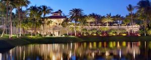 Aed väljaspool majutusasutust Trump National Doral Golf Resort