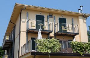 Balkón nebo terasa v ubytování Hotel Al Caval