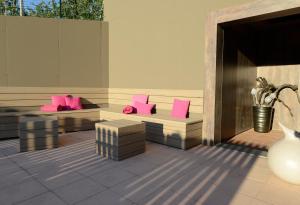 Istumisnurk majutusasutuses Hotel Ifinger